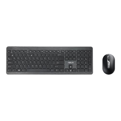 ASUS W2000 Chiclet Wireless Keyboard Qwertz DE + Mouse