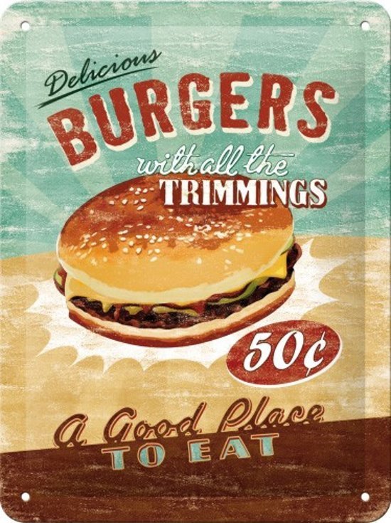 Delicious Burgers 50c
